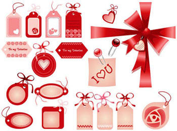 Valentine Ribbon Banners