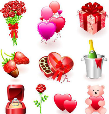 Valentine’s day illustrations