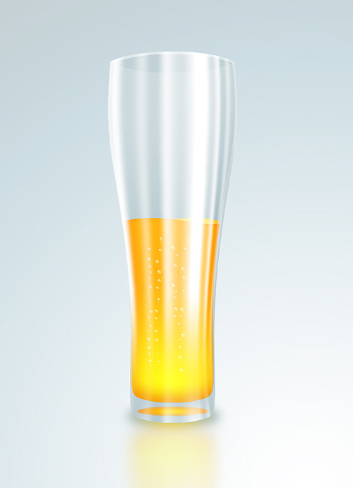 cool beer glass Illustrating a Cool Glass of Beer