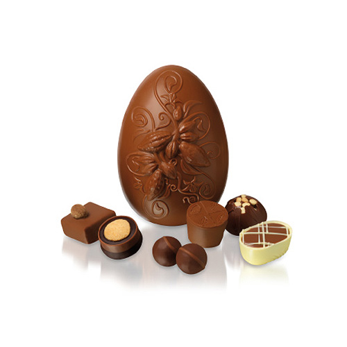 Creamed Caramel Cocoa Pod Easter Egg