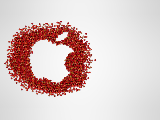 apple fruit shape