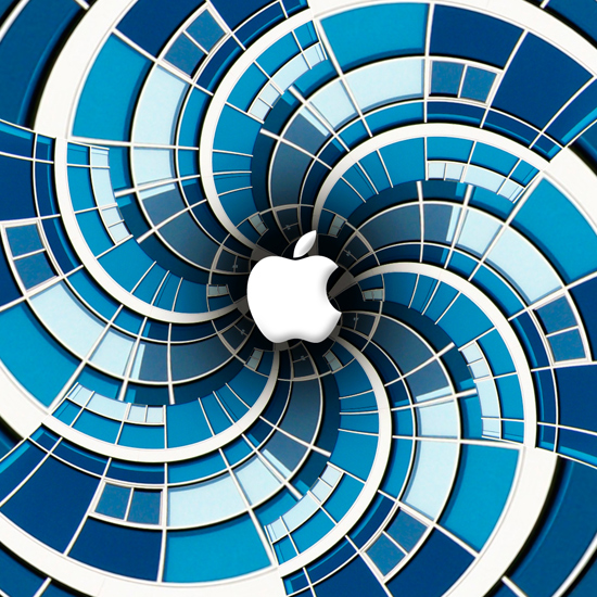 apple logo vertigo
